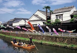 栃木市の風景を開きます。