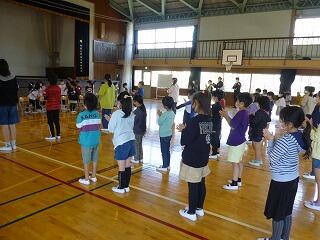 1年生の入場です