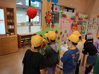 いろいろな掲示や案内があるね。