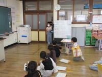 部屋に入る練習