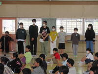 ６年生が会を進行してくれました！