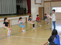 児童代表のあいさつ