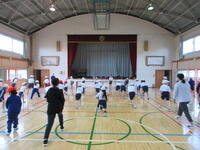 みんなで準備運動