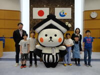 とち介と記念撮影！