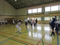 そろってジャンプ！