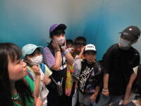 横浜ランドマークタワーのエレベータ内