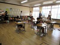３年生教室訪問