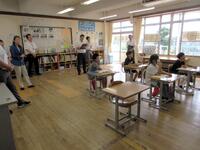 ４年生教室訪問