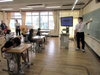 ５年生教室訪問