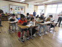 ６年生教室訪問