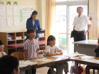 １,２年生教室訪問