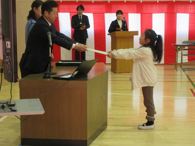 １年生代表児童