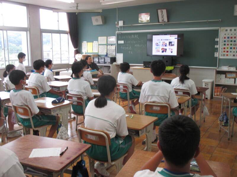 1年生教室の様子