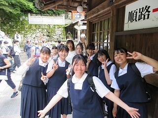 清水寺参道にて