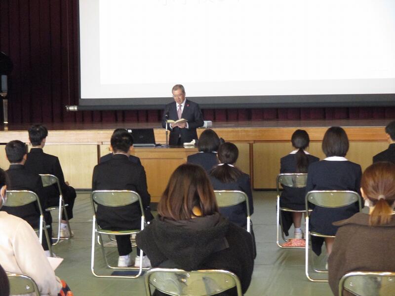 奥山様の講演の様子②