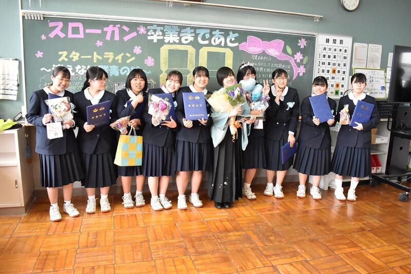 学級活動にて②