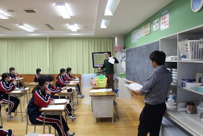 ALTとの共同授業