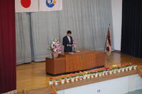 お祝いのことば(PTA会長)