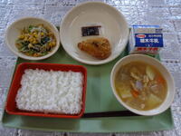 今日の給食（５月９日）