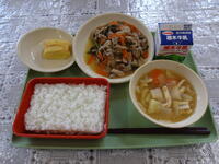 今日の給食（５月２４日）