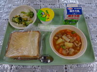 今日の給食（６月２２日）