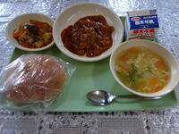 今日の給食（７月６日）