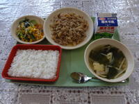 今日の給食（１０月１８日）