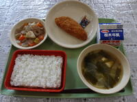 今日の給食（１０月２７日）