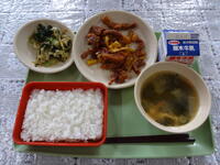 今日の給食（１１月１５日）