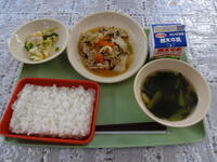 今日の給食（１２月６日）