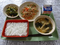 今日の給食（１２月１９日）