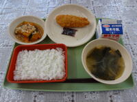 今日の給食（１２月２２日）