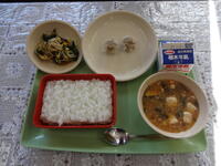 今日の給食（１月１２日）