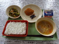 今日の給食（１月２２日）