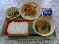 今日の給食（１月２６日）