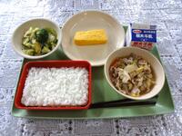 今日の給食（２月６日）