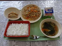 今日の給食（２月７日）