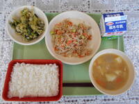 今日の給食（２月１３日）