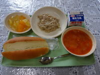 今日の給食（２月２２日）