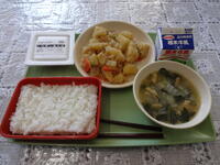 今日の給食（２月２７日）