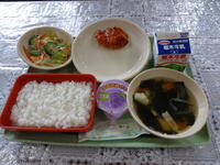 今日の給食（３月６日）