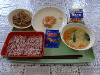 今日の給食（３月１３日）