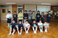 地域ボランティアの方と仲良く