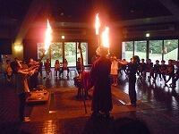 火の神様が登場したキャンプアイヤー