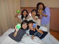 友達と部屋でおしゃべりタイム