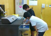 給食委員会の児童が放送で朝ごはんの大切さを伝えてくれました。