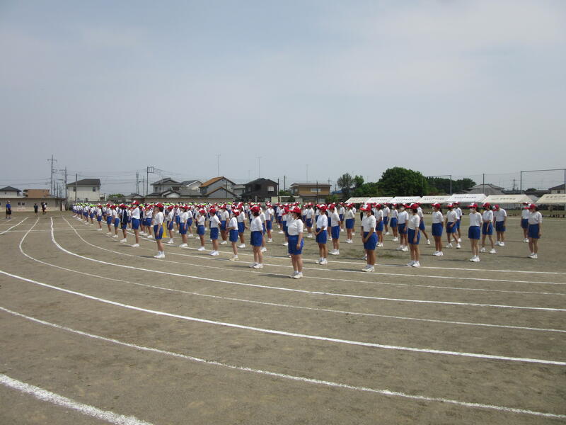 運動会練習風景